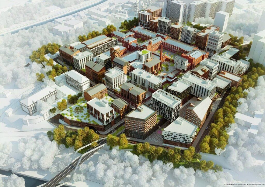 В сфере архитектура и градостроительство через 100 лет можно предположить некоторые общие тенденции