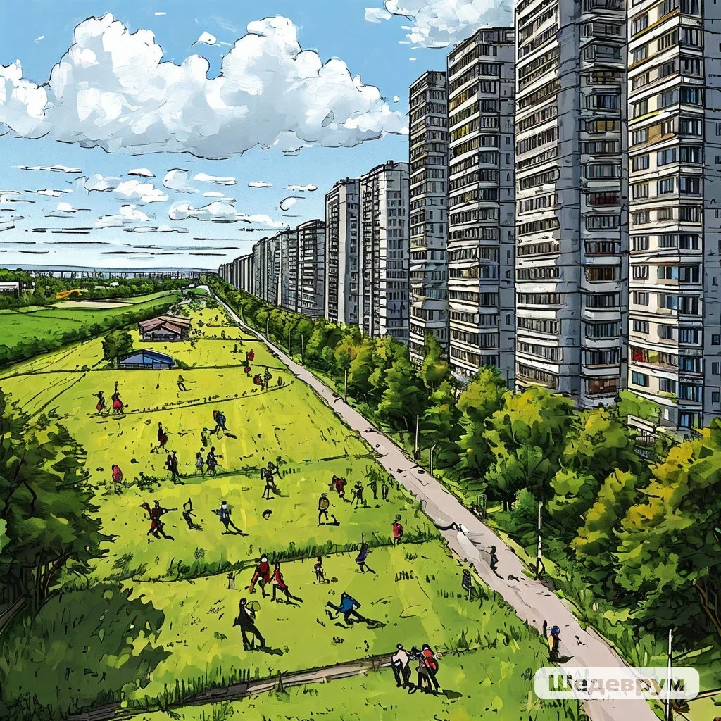 Процесс расселения больших городов из-за разницы потенциалов комфорта.