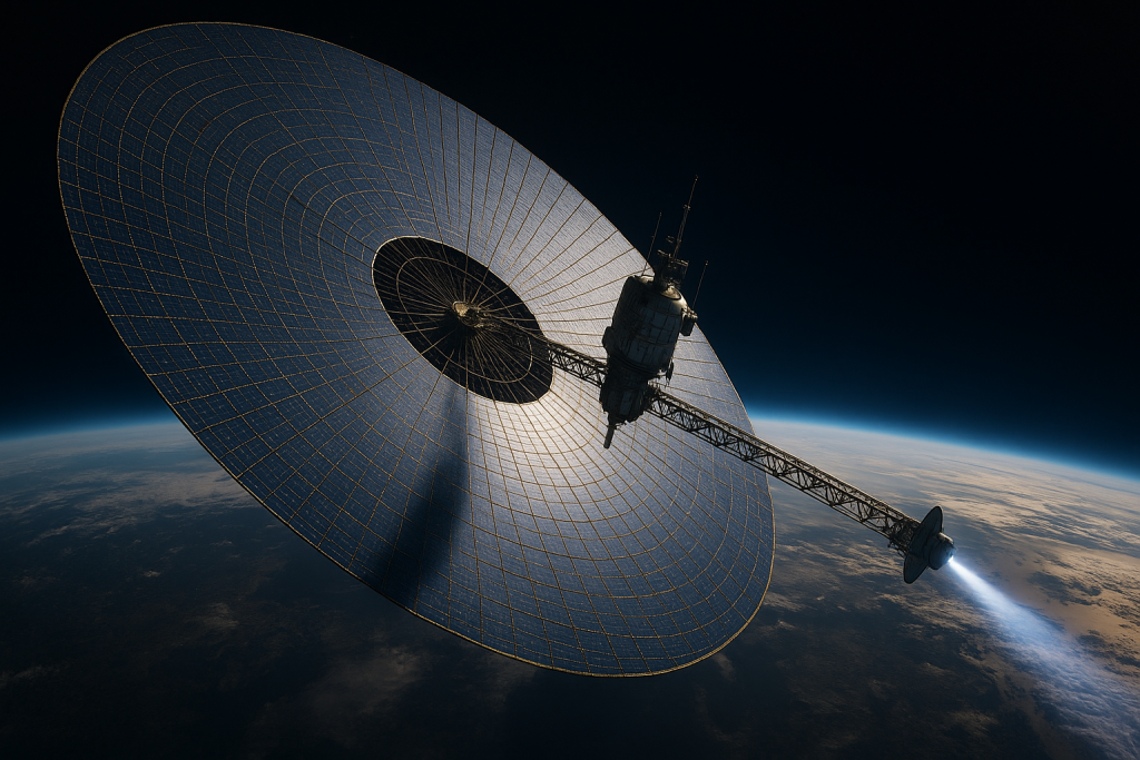 Учёные и инженеры запустили орбитальные солнечные фермы