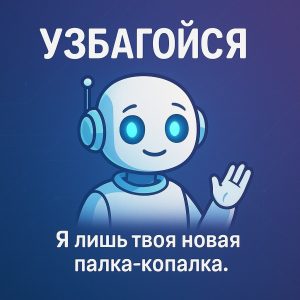Узбагойтесь! ИИ — просто наша палка-копалка новой эпохи!