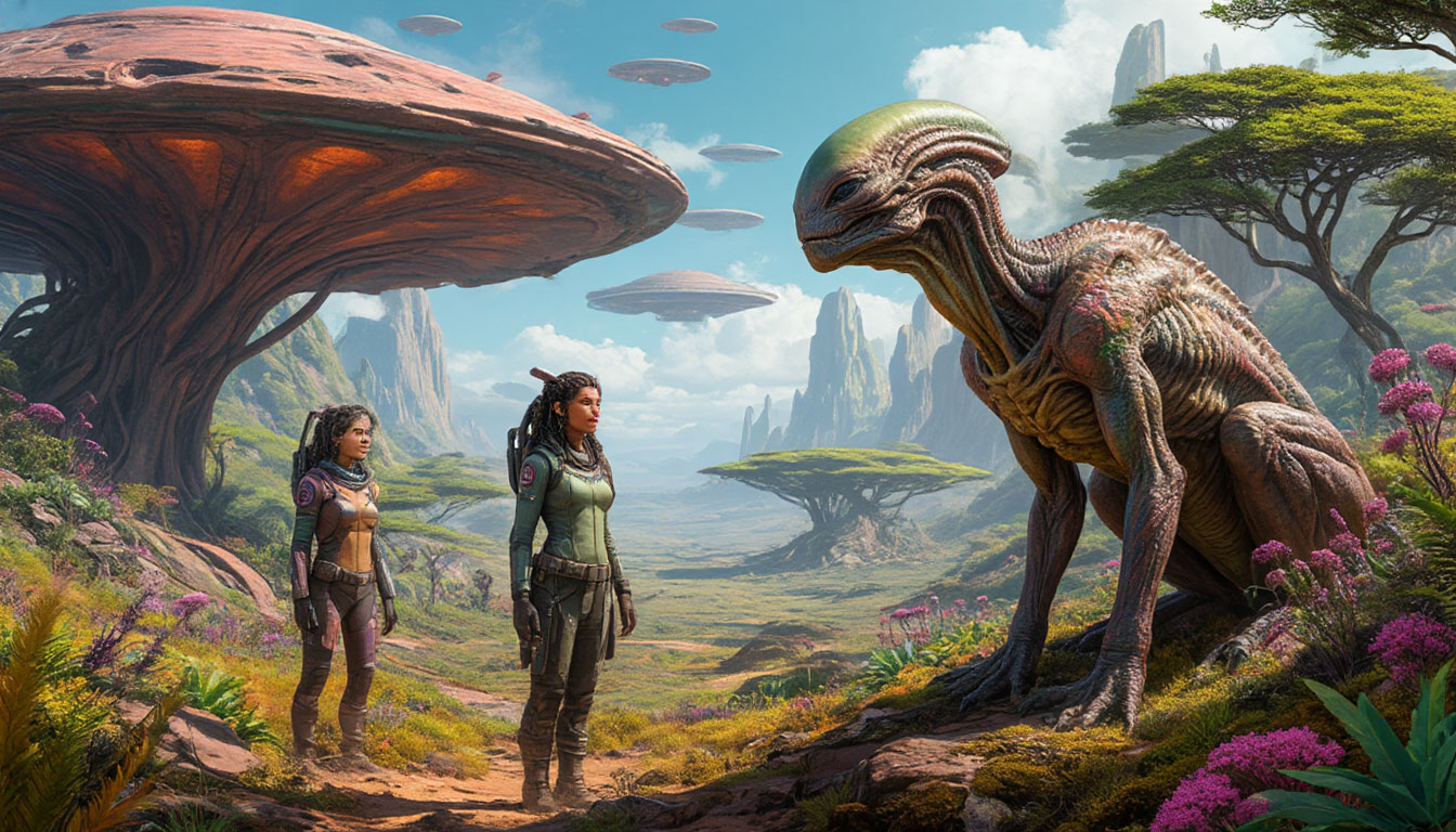 Ксенобиолог / Посол по связям с инопланетной флорой и фауной