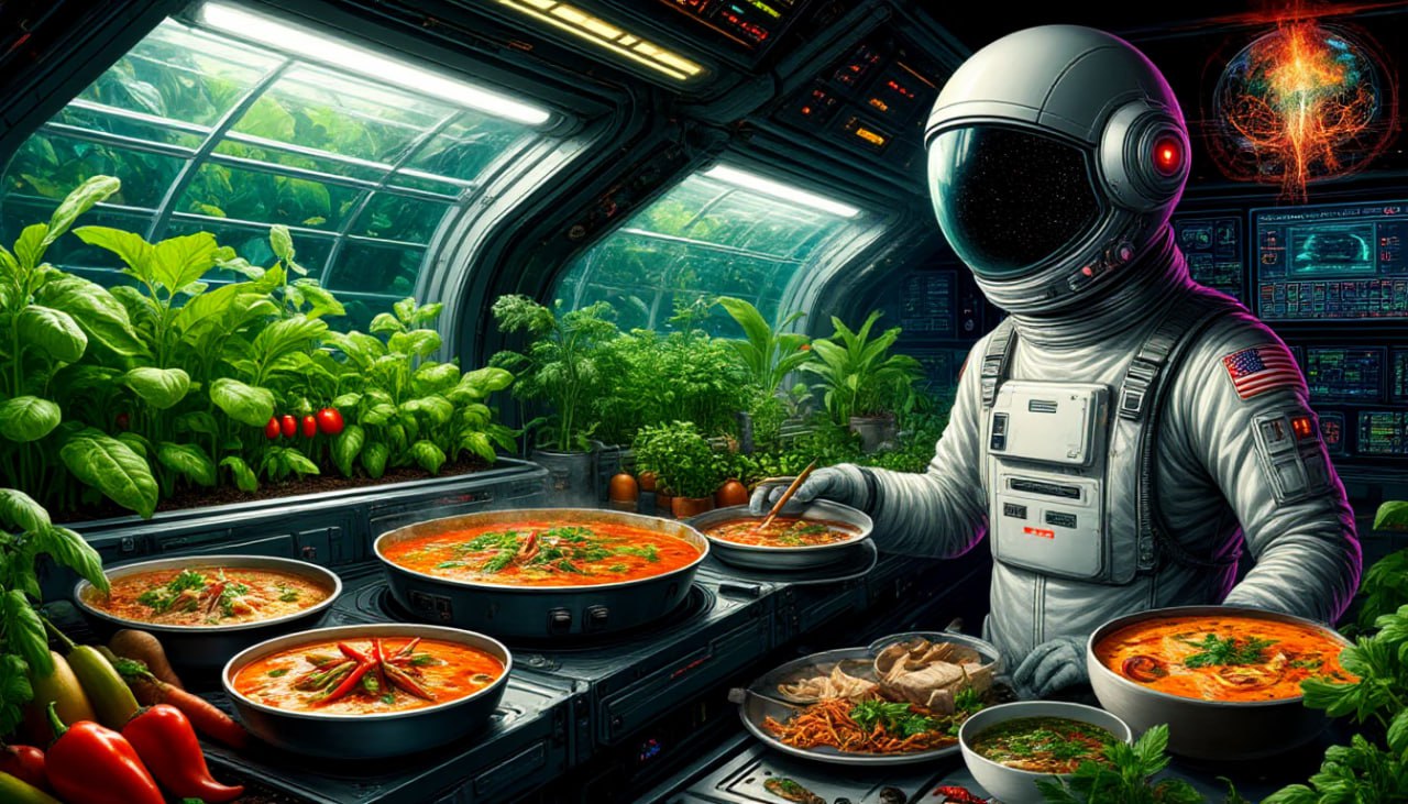 Гастрономия космических экспедиций XXVI века