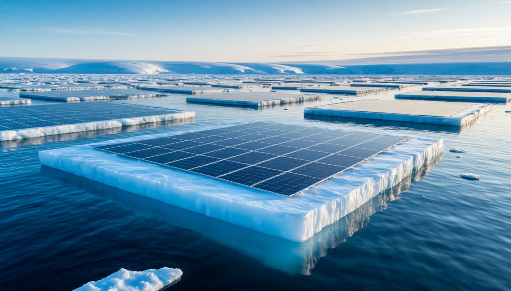 Водородное топливо из электролиза льда