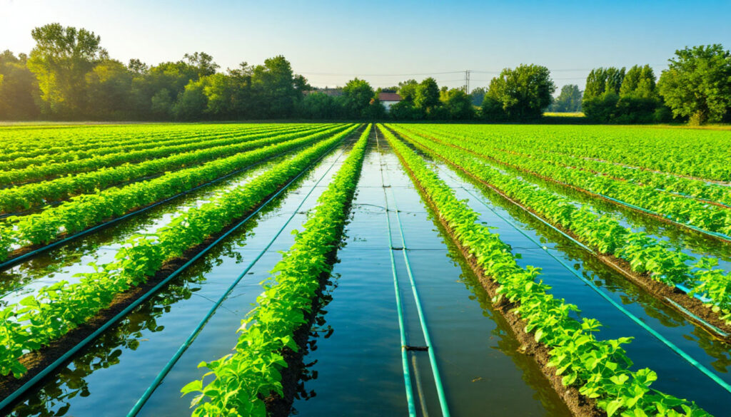 Прецизионное орошение с ИИ