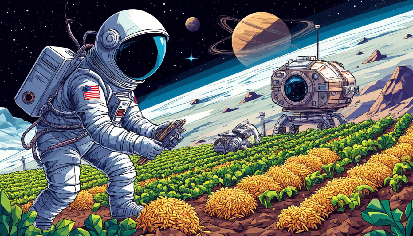 Рис покоряет космос. Почему не пшеница?