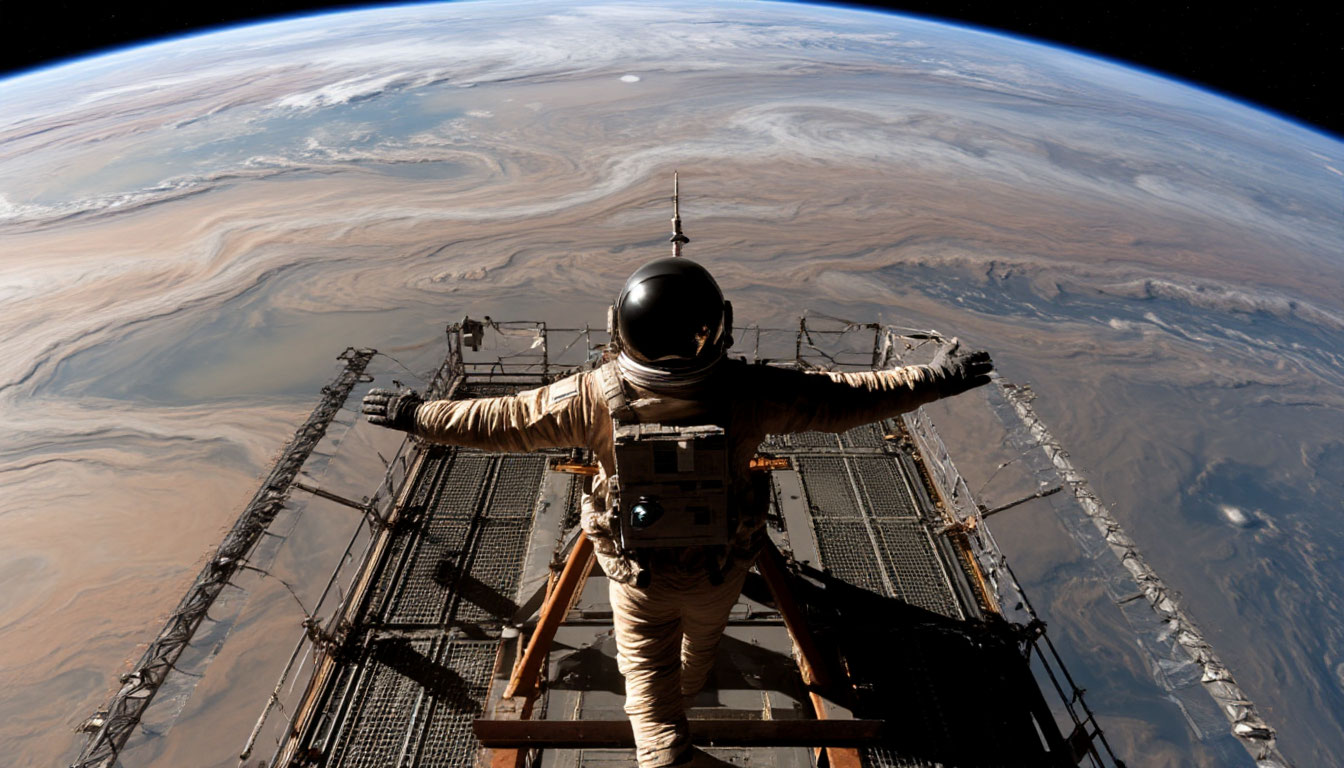 Путешествие внутрь газового гиганта: экстремальные приключения среди облаков