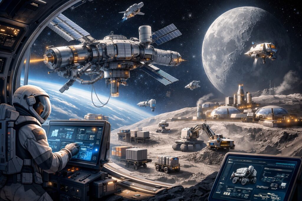 Космос соберёт промышленность полного цикла