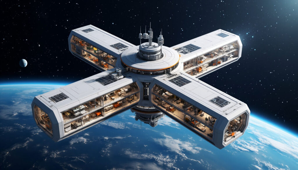 Первый в истории отель «Гагарин» открылся на орбите Земли