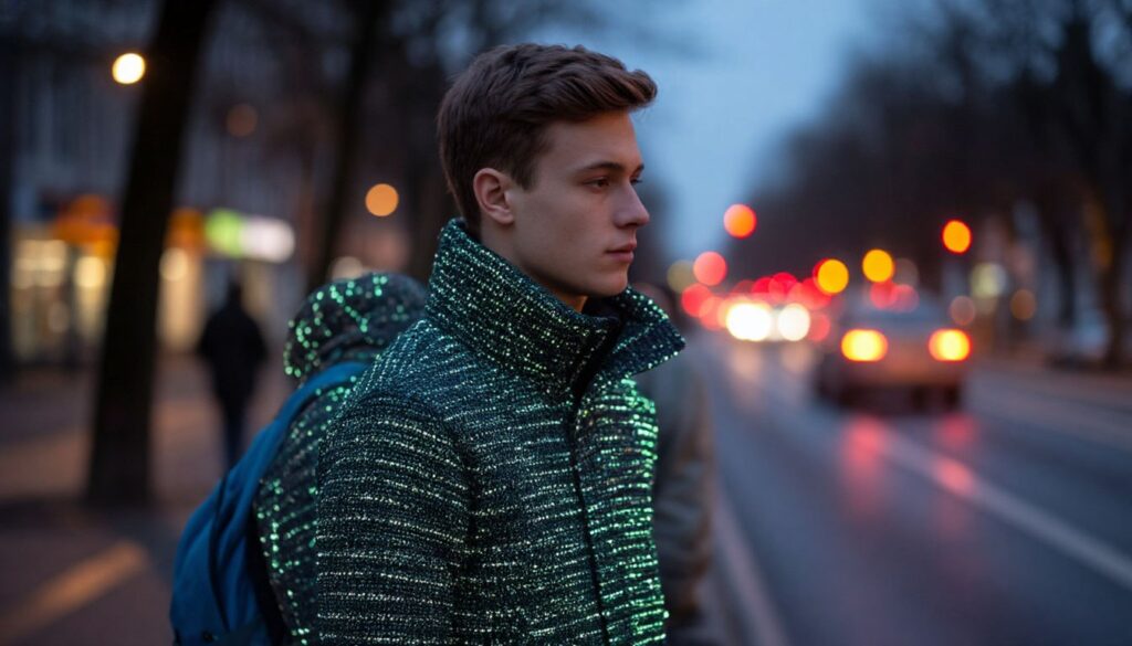 Сияющая безопасность для пешеходов