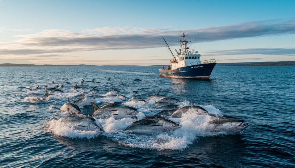 Плавучие «тунцовые» фермы решат проблему производства белка