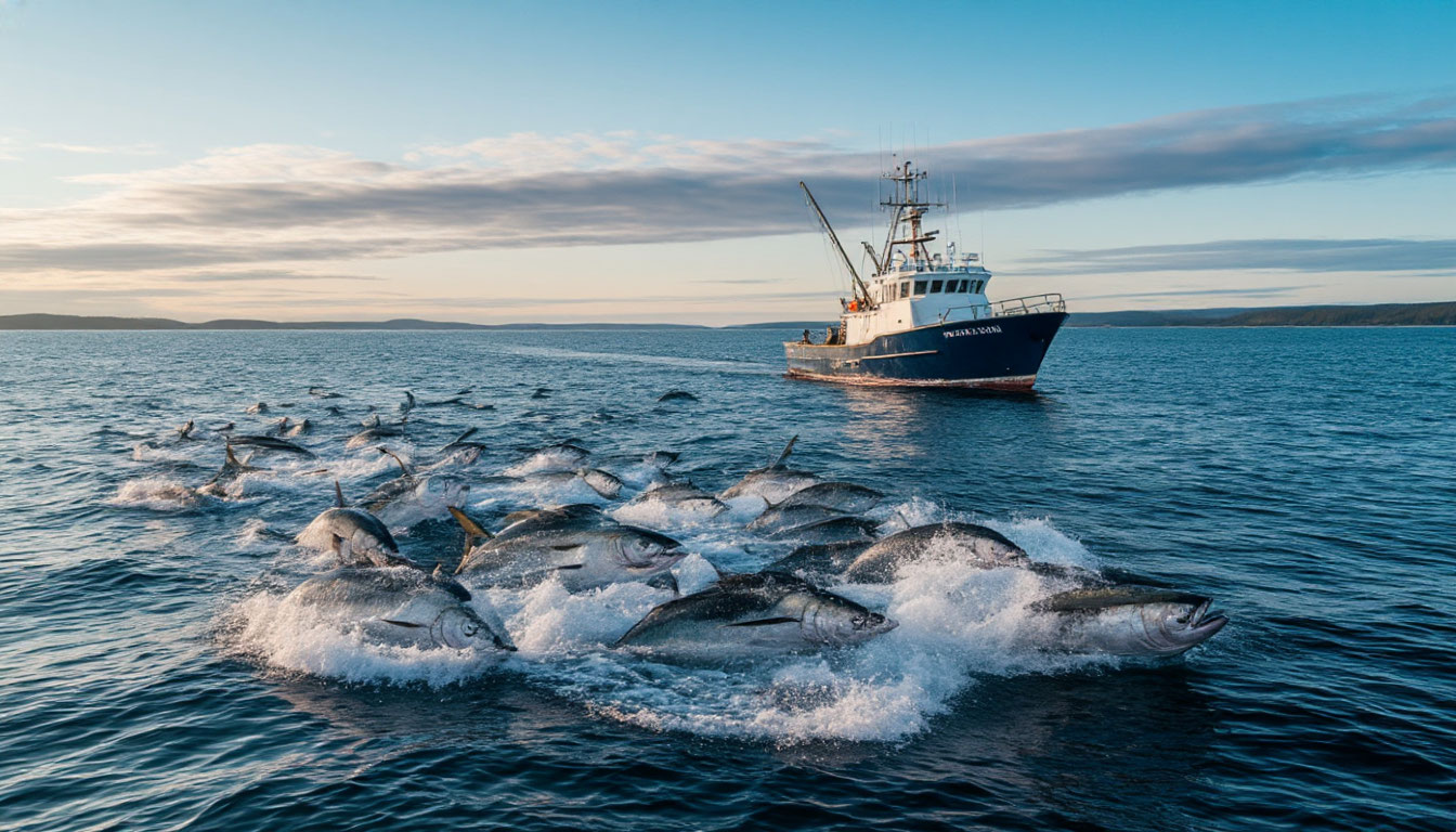 Плавучие «тунцовые» фермы решат проблему производства белка