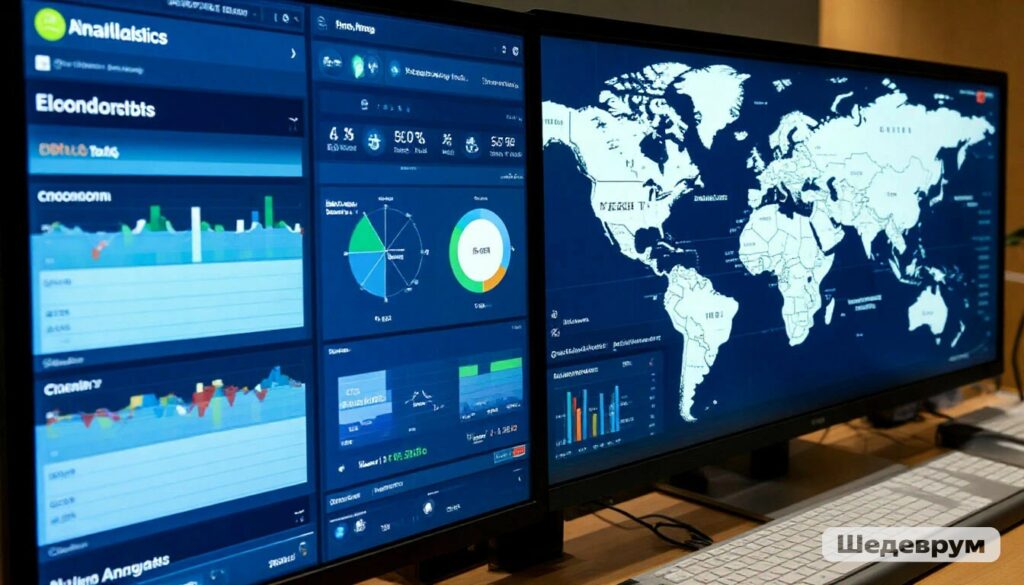 Реал-тайм глобальные дашборды