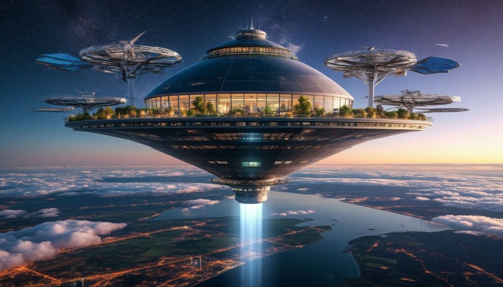 Зелёные небеса: атмосферные курорты и стратосферные платформы