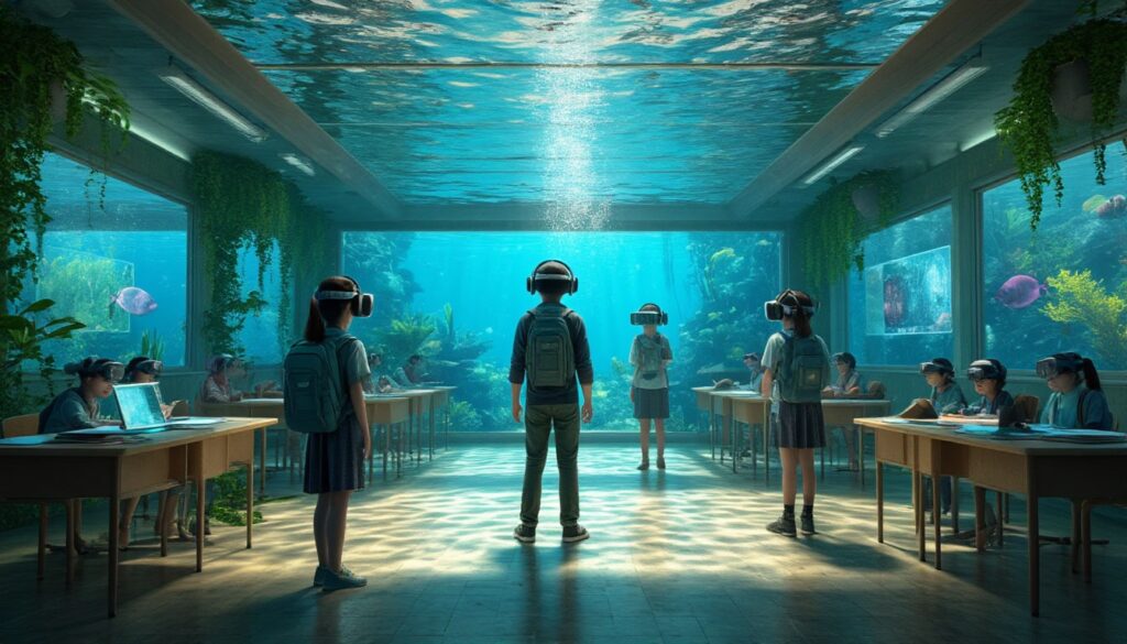 Гибридная реальность: школы на дому, под водой и в метавселенной