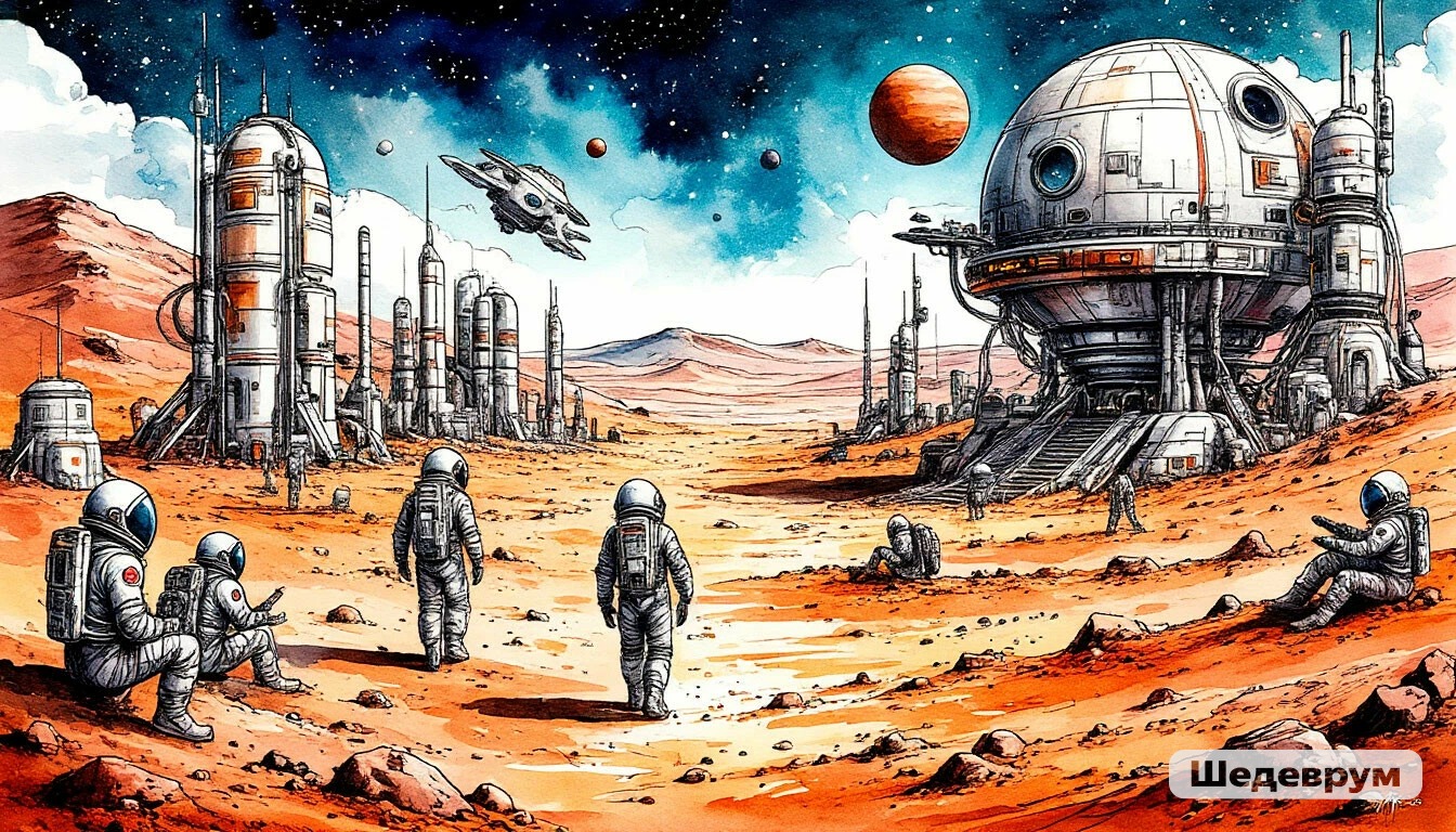 Марс стал вторым домом человечества