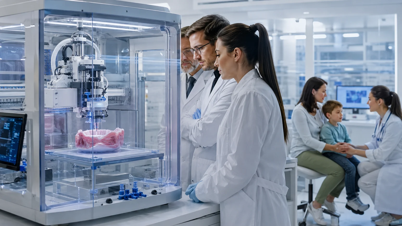 Irkutsk has started printing live organs on a 4D printer.