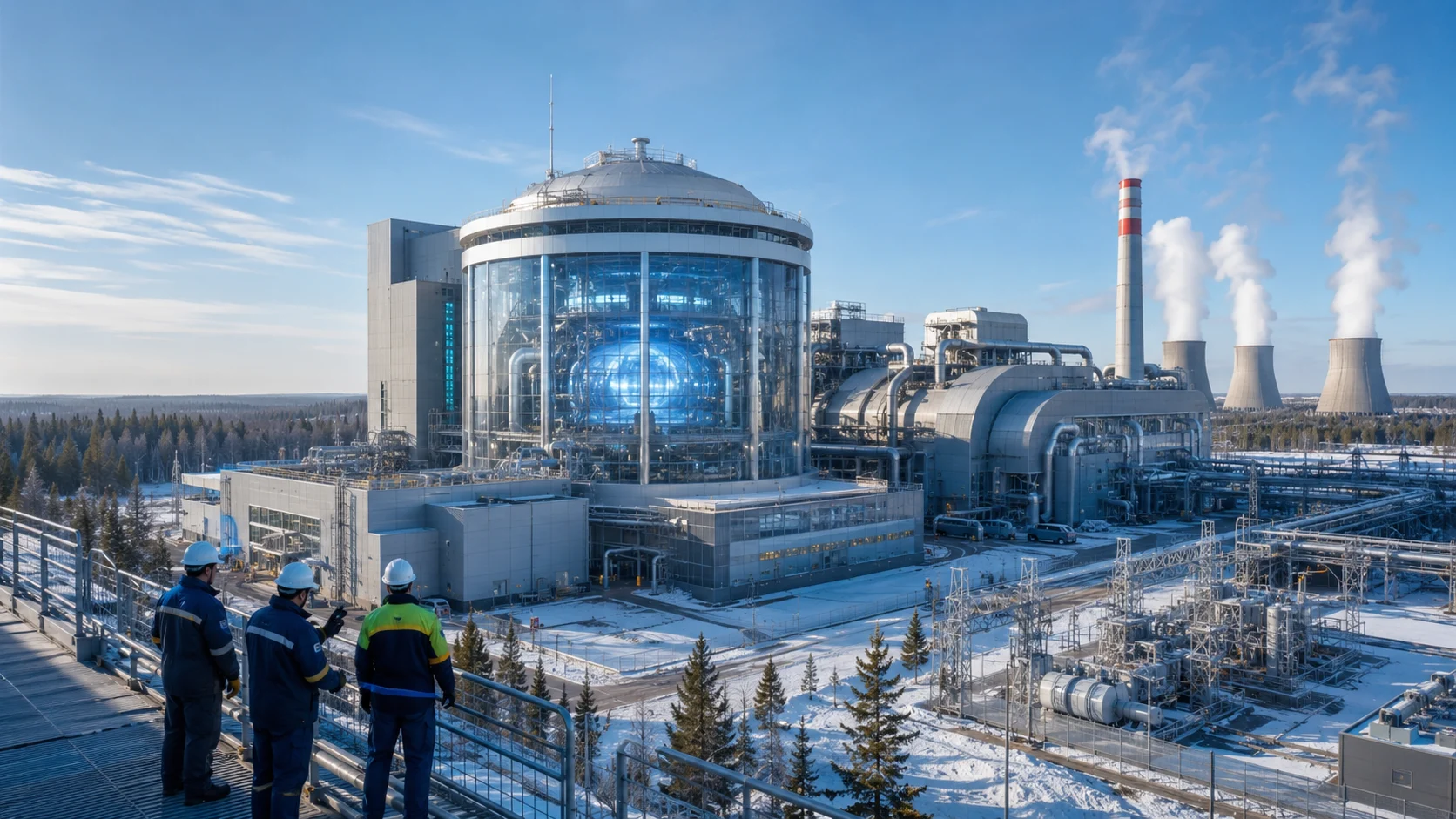 Tomsk launches the world's first commercial fusion power plant